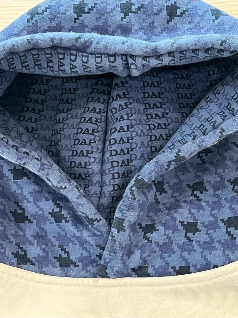 GAP White Dapper Dan Kids Colourblock Logo Hoodie